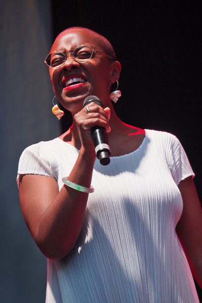 Rudolstadt-Festival 2019: Sing The Truth: Cecile McLorin Salvant . Eröffnungskonzert (Foto: Andreas Kuhrt)