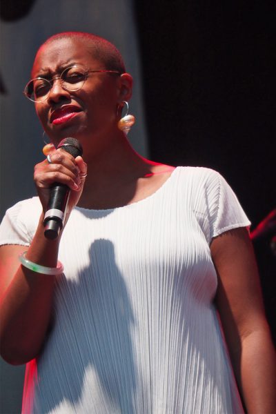 Rudolstadt-Festival 2019: Sing The Truth: Cecile McLorin Salvant . Eröffnungskonzert (Foto: Andreas Kuhrt)