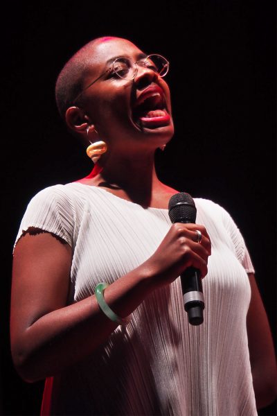 Rudolstadt-Festival 2019: Sing The Truth: Cecile McLorin Salvant . Eröffnungskonzert (Foto: Andreas Kuhrt)