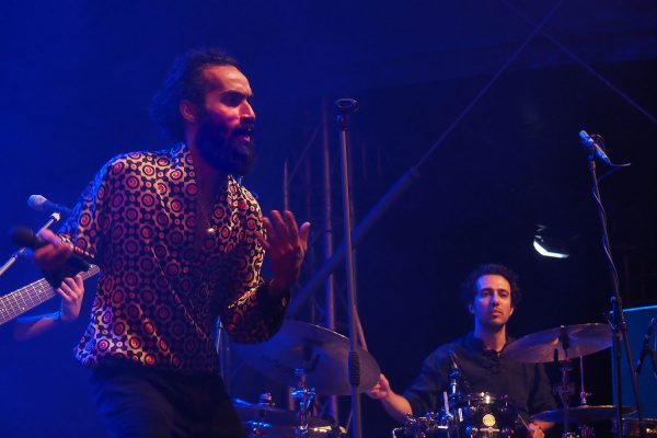 Rudolstadt-Festival 2019: Damahi: Reza Koolaghani und Shayan Fathi (Foto: Andreas Kuhrt)