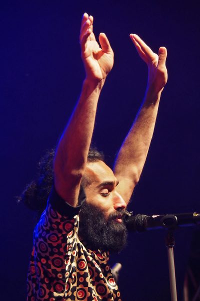 Rudolstadt-Festival 2019: Damahi: Reza Koolaghani (Foto: Andreas Kuhrt)