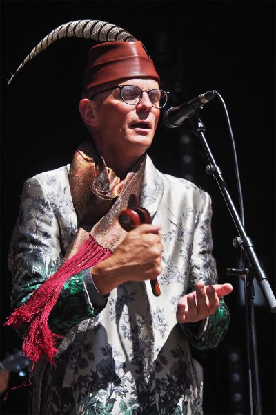 Rudolstadt-Festival 2019: Hudaki Village Band: Yuri Bukovynets (Foto: Andreas Kuhrt)