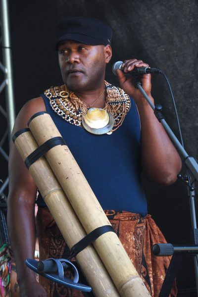 Rudolstadt-Festival 2019: Small Island Big Song: Charles Maimarosia (Foto: Andreas Kuhrt)