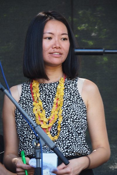 Rudolstadt-Festival 2019: Small Island Big Song: BaoBao Chen (Foto: Andreas Kuhrt)