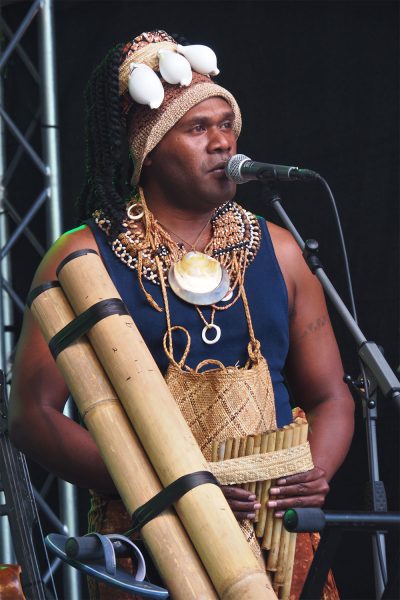 Rudolstadt-Festival 2019: Small Island Big Song: Charles Maimarosia (Foto: Andreas Kuhrt)