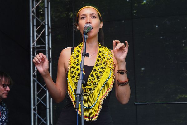 Rudolstadt-Festival 2019: Small Island Big Song: Alena Murang (Foto: Andreas Kuhrt)