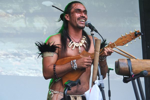 Rudolstadt-Festival 2019: Small Island Big Song: Yoyo Tuki (Foto: Andreas Kuhrt)