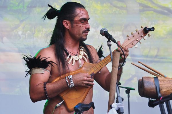 Rudolstadt-Festival 2019: Small Island Big Song: Yoyo Tuki (Foto: Andreas Kuhrt)