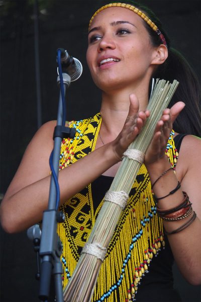 Rudolstadt-Festival 2019: Small Island Big Song: Alena Murang (Foto: Andreas Kuhrt)