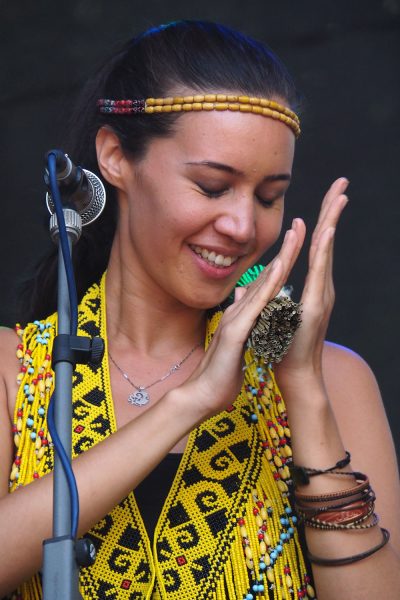 Rudolstadt-Festival 2019: Small Island Big Song: Alena Murang (Foto: Andreas Kuhrt)