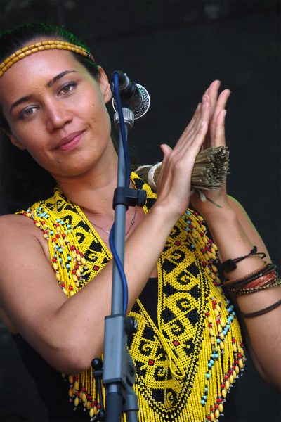 Rudolstadt-Festival 2019: Small Island Big Song: Alena Murang (Foto: Andreas Kuhrt)