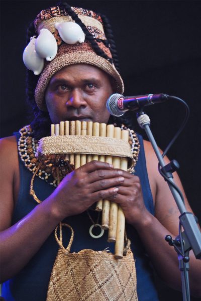 Rudolstadt-Festival 2019: Small Island Big Song: Charles Maimarosia (Foto: Andreas Kuhrt)