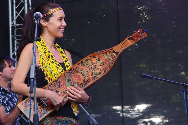 Rudolstadt-Festival 2019: Small Island Big Song: Alena Murang (Borneo) (Foto: Andreas Kuhrt)