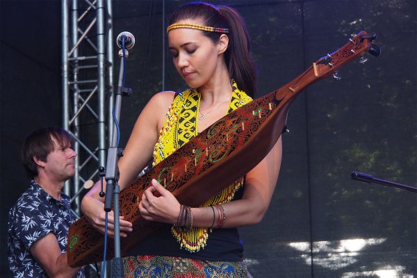 Rudolstadt-Festival 2019: Small Island Big Song: Alena Murang (Borneo) (Foto: Andreas Kuhrt)