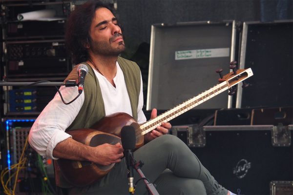 Rudolstadt-Festival 2019: Ali Ghamsari (Foto: Andreas Kuhrt)