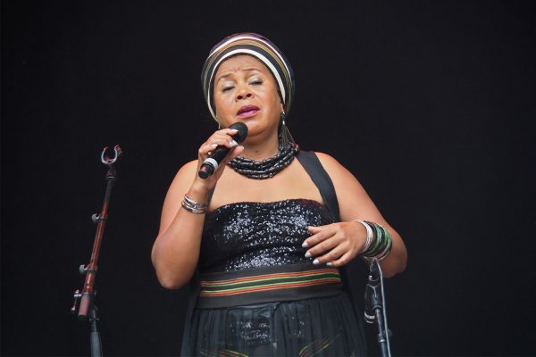 Rudolstadt-Festival 2019: Toko Telo: Monika Njava (Foto: Andreas Kuhrt)