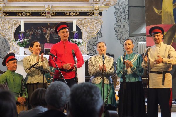 Rudolstadt-Festival 2019: Kazachya Sprava (Foto: Andreas Kuhrt)