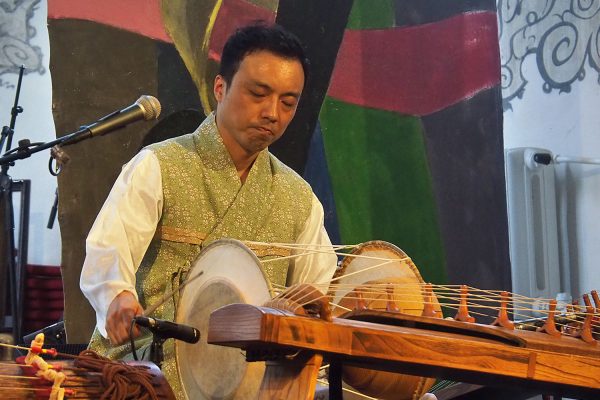 Rudolstadt-Festival 2019: 4Innori: Yoon Seogyung (Foto: Andreas Kuhrt)