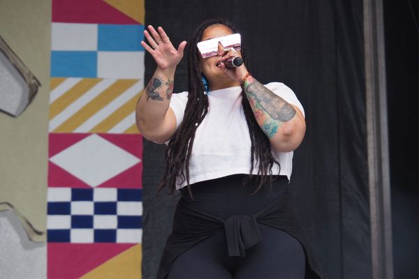 Rudolstadt-Festival 2019: Somos Guerreras: Audry Funk (Foto: Andreas Kuhrt)