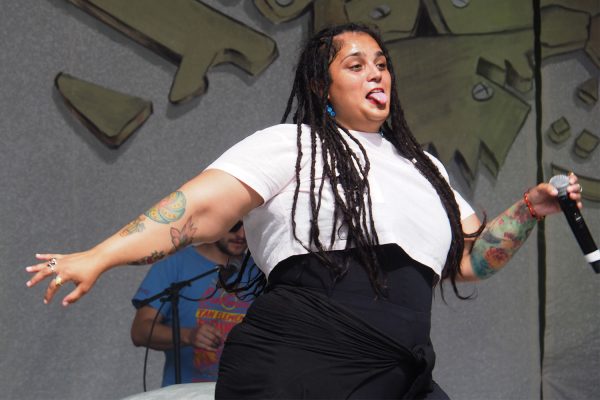 Rudolstadt-Festival 2019: Somos Guerreras: Audry Funk (Foto: Andreas Kuhrt)