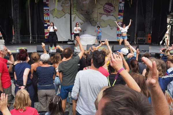 Rudolstadt-Festival 2019: Somos Guerreras (Foto: Andreas Kuhrt)