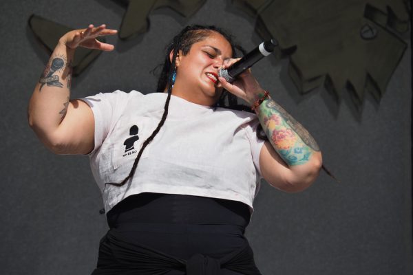 Rudolstadt-Festival 2019: Somos Guerreras: Audry Funk (Foto: Andreas Kuhrt)