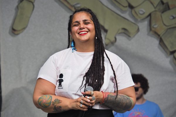 Rudolstadt-Festival 2019: Somos Guerreras: Audry Funk (Foto: Andreas Kuhrt)