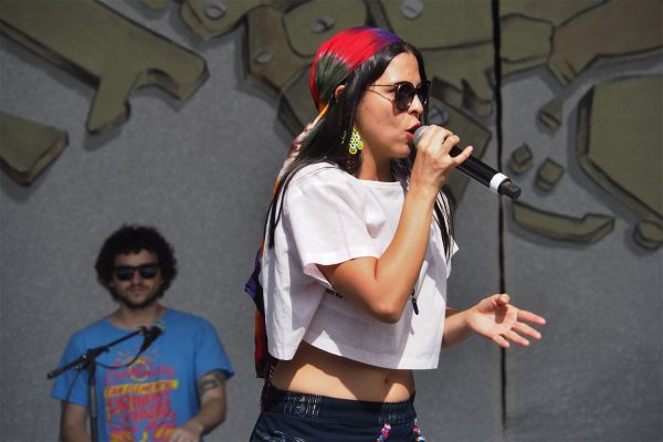 Rudolstadt-Festival 2019: Somos Guerreras: Nakury (Foto: Andreas Kuhrt)