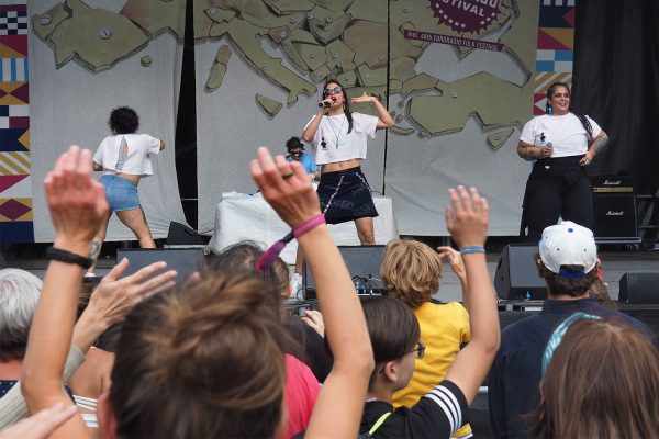 Rudolstadt-Festival 2019: Somos Guerreras (Foto: Andreas Kuhrt)