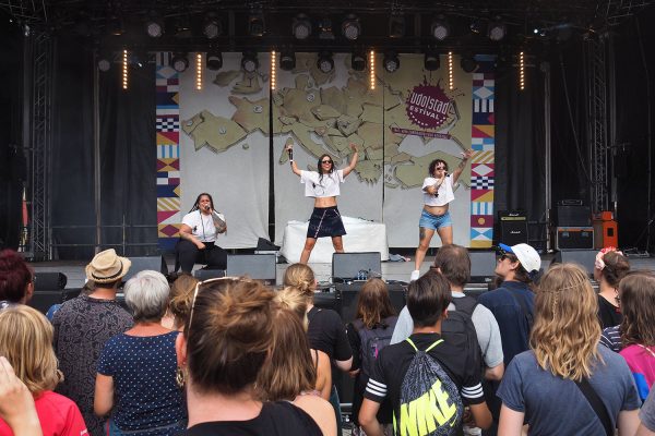 Rudolstadt-Festival 2019: Somos Guerreras (Foto: Andreas Kuhrt)