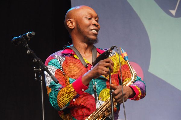 Rudolstadt-Festival 2019: Seun Kuti (Foto: Andreas Kuhrt)