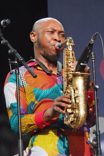 Rudolstadt-Festival 2019: Seun Kuti (Foto: Andreas Kuhrt)