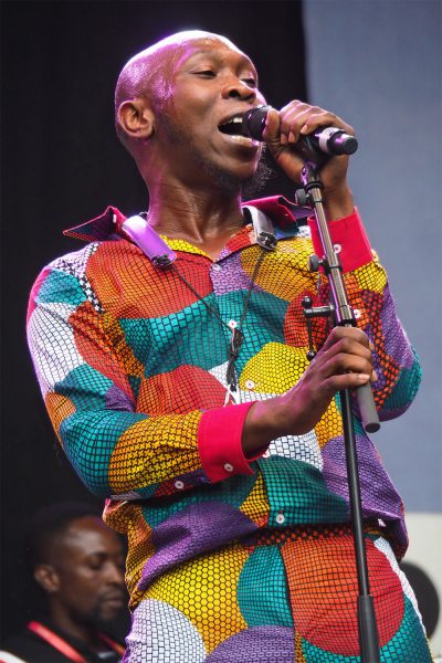 Rudolstadt-Festival 2019: Seun Kuti (Foto: Andreas Kuhrt)