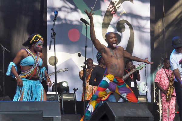 Rudolstadt-Festival 2019: Seun Kuti & Egypt 80 (Foto: Andreas Kuhrt)