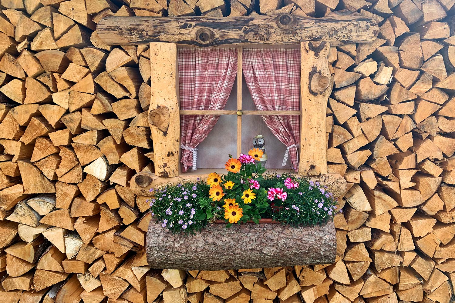 2020 Grünes Band: Holzstapel bei Emstadt (Foto: Andreas Kuhrt)