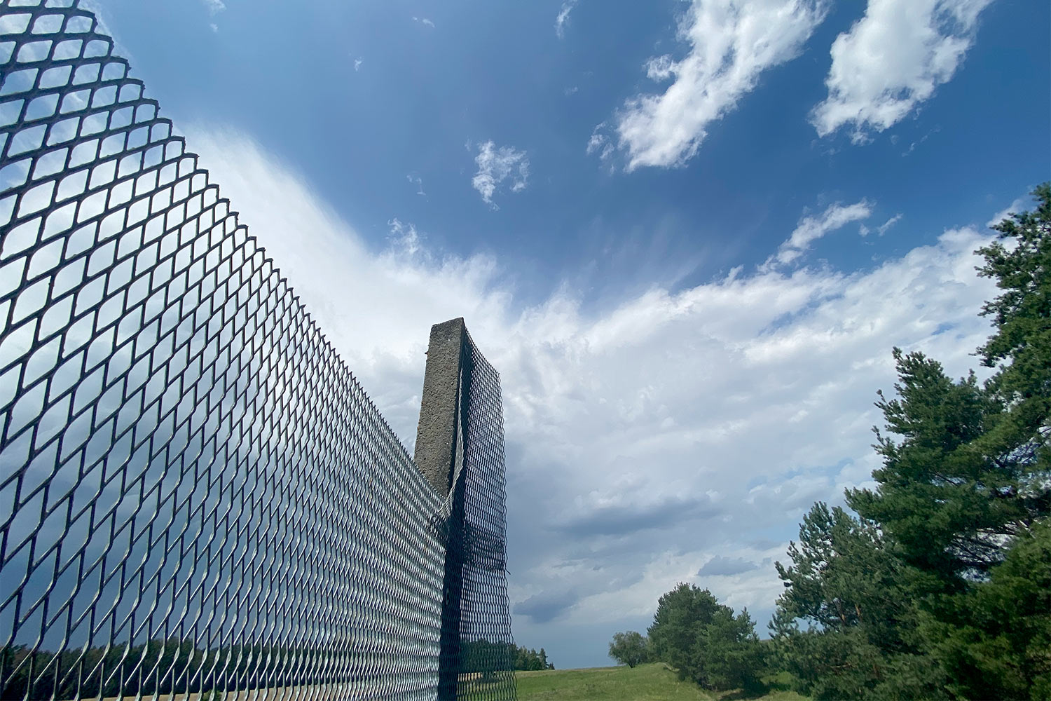 2020 Grünes Band: Grenzzaun bei Ummerstadt (Foto: Manuela Hahnebach)