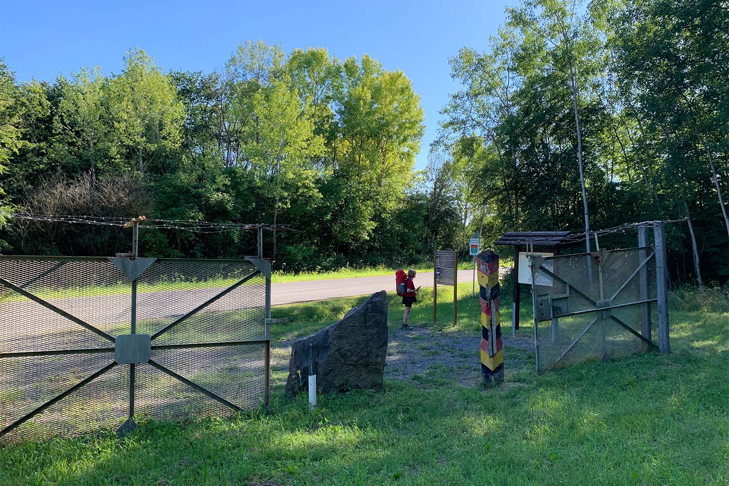 2020 Grünes Band: Ehemalige Grenze bei Rieth/Zimmerau (Foto: Andreas Kuhrt)