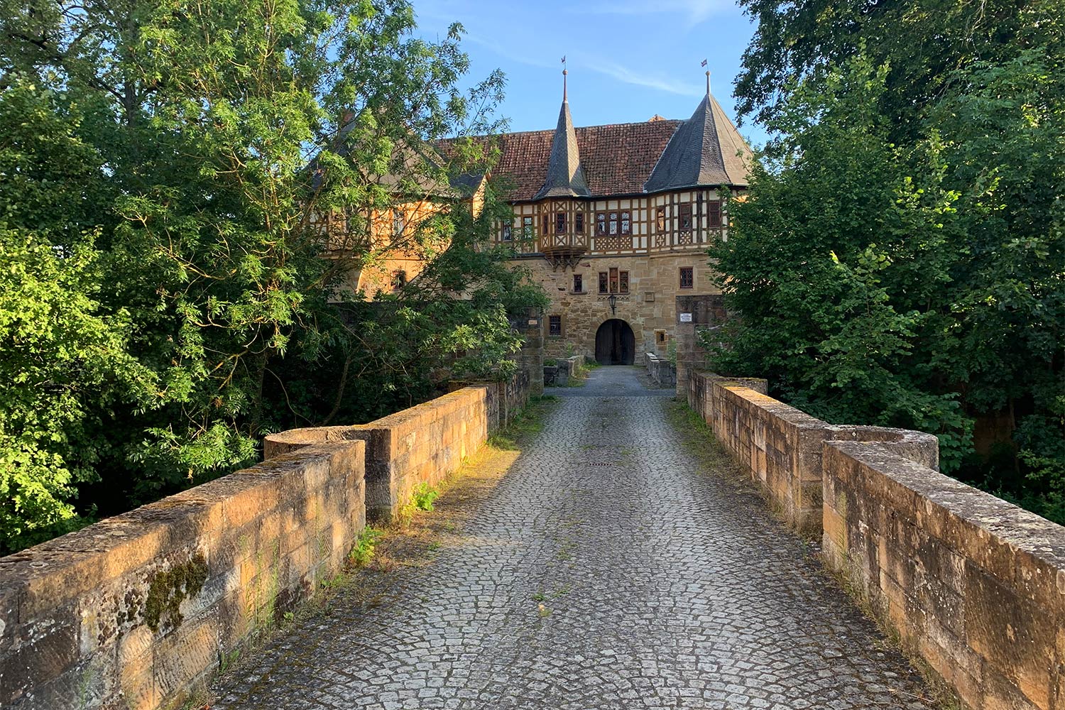 2020 Grünes Band: Wasserschloss Irmelshausen (Foto: Andreas Kuhrt)