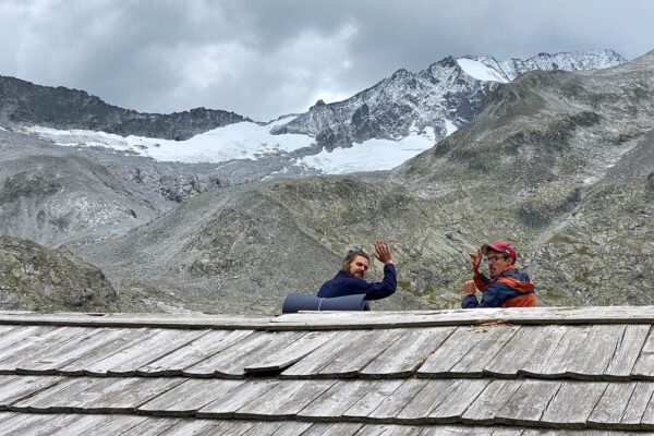 2021 Rein in Taufers, Südtirol: Hirten an der Ursprungalm (Foto: Manuela Hahnebach)