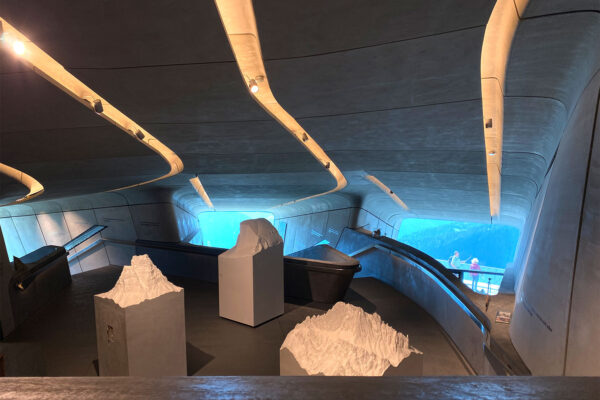 2021 Kronplatz, Südtirol: im Messner Mountain Museum (Foto: Manuela Hahnebach)