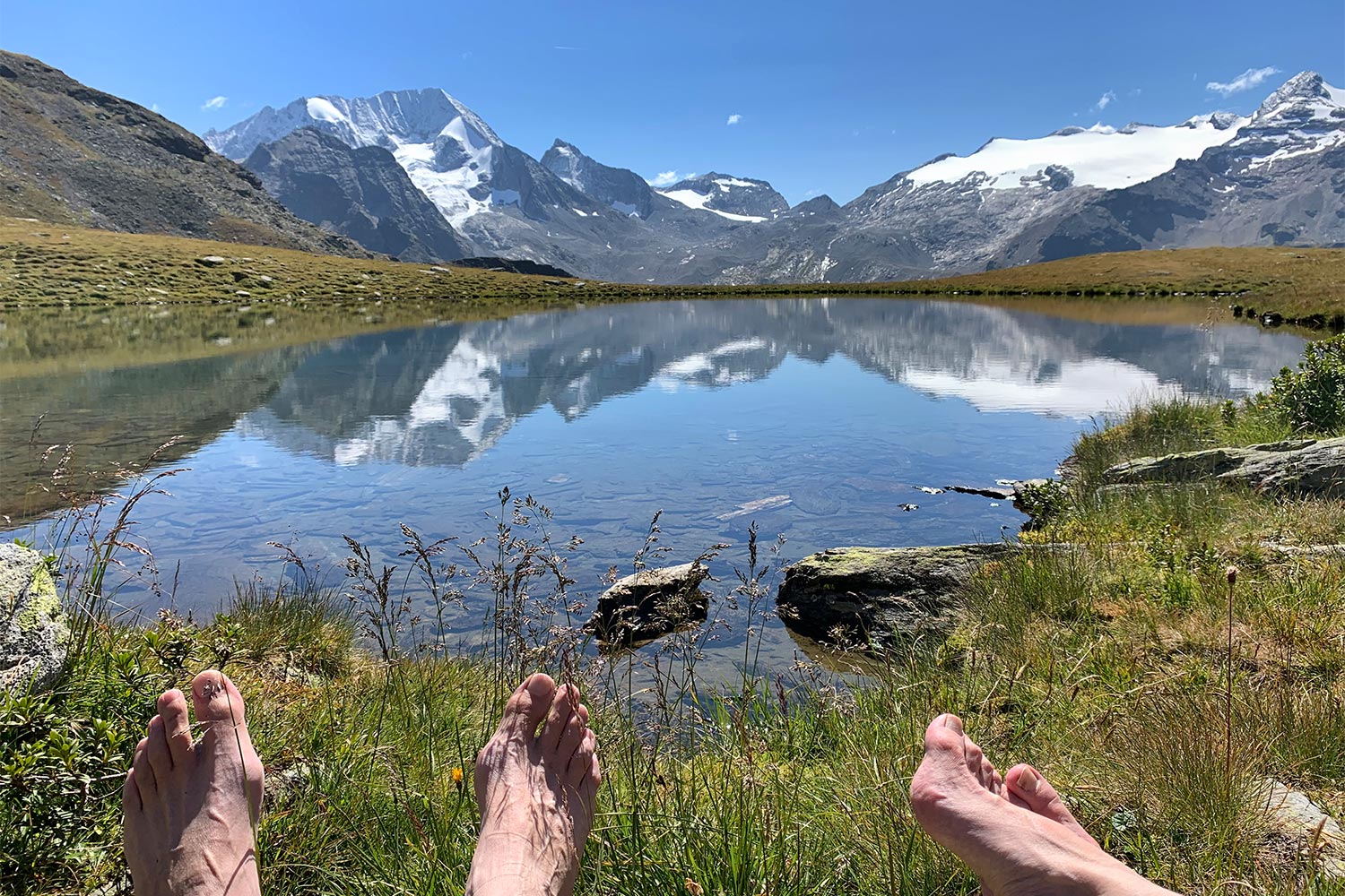 2021 Rein in Taufers, Südtirol: Unterer Kofler See (Foto: Andreas Kuhrt)