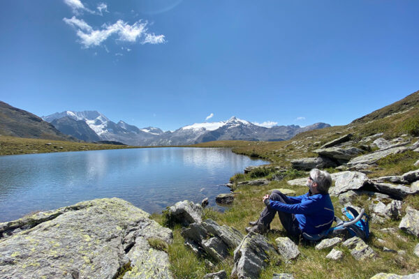 2021 Rein in Taufers, Südtirol: am unteren Kofler See (Foto: Manuela Hahnebach)