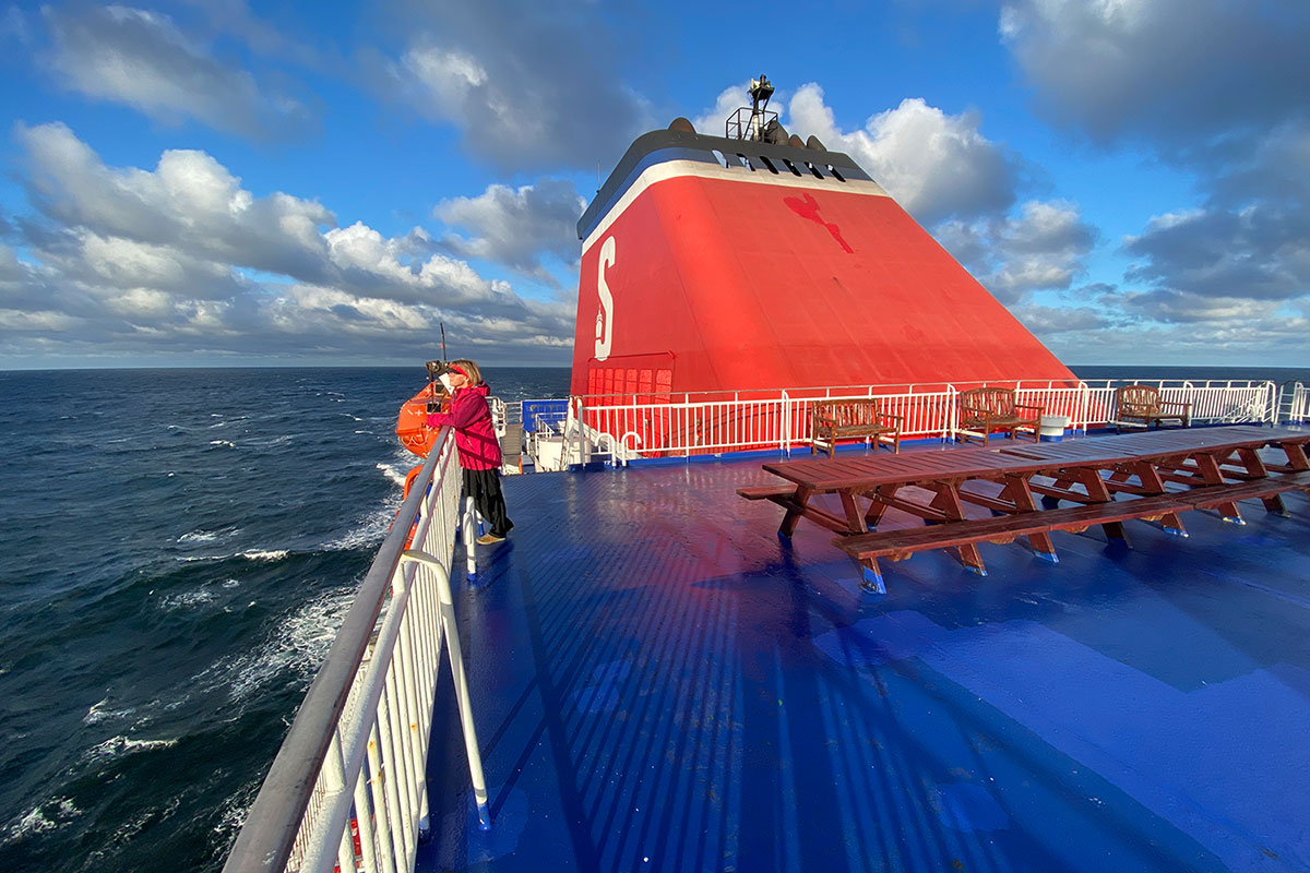 2022 Estland: Ostsee-Fähre Stena Nordica: Travemünde-Liepāja (Lettland) (Foto: Andreas Kuhrt)