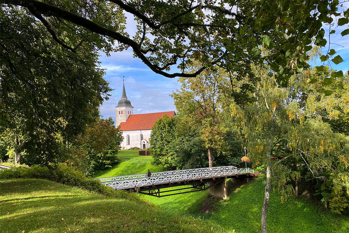 2022 Estland: Viljandi: Kirche St. Johann (Foto: Andreas Kuhrt)