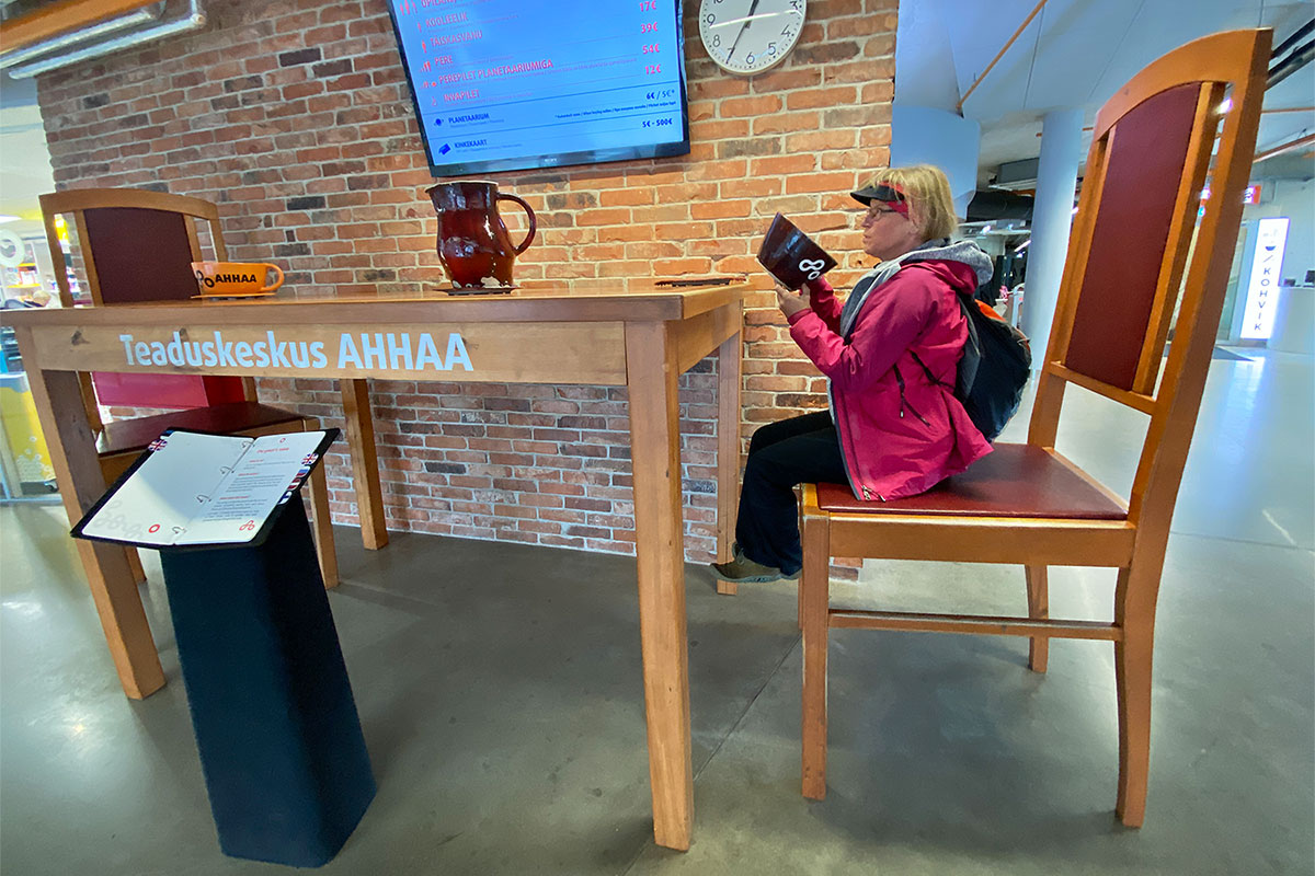 2022 Estland: Tartu: Ahhaa-Wissenschafts-Zentrum (Foto: Andreas Kuhrt)