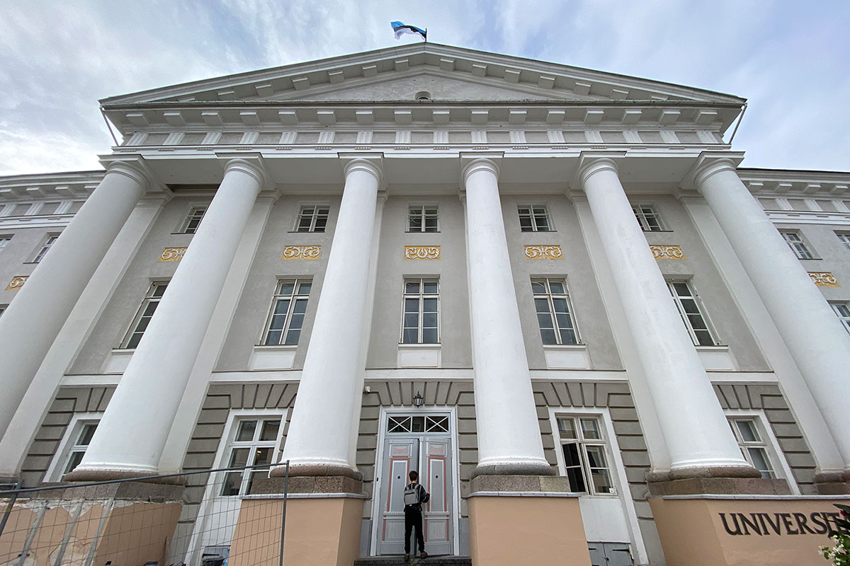 2022 Estland: Tartu: Universität (Foto: Andreas Kuhrt)