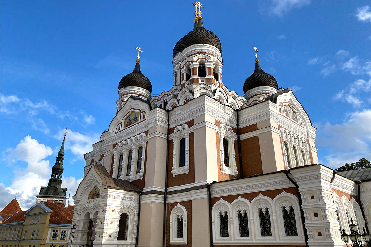 2022 Estland: Tallinn: Alexander-Newski-Kathedrale (Foto: Andreas Kuhrt)
