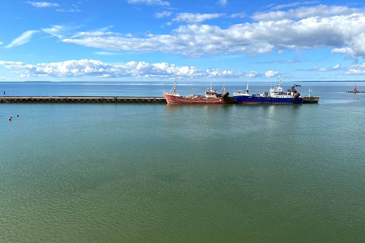 2022 Estland: Hafen Rohuküla (Foto: Andreas Kuhrt)