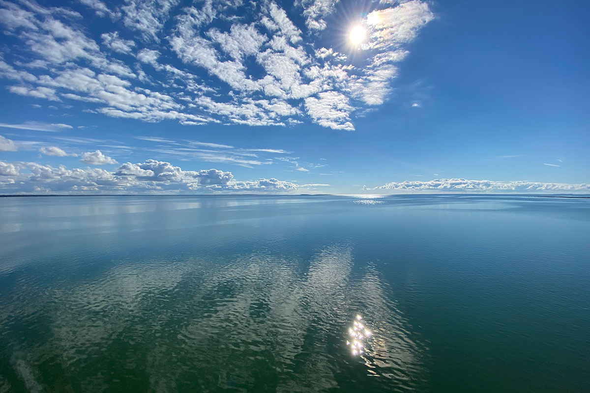 2022 Estland: Väinameri (Meerenge): nach Hiiumaa (Foto: Andreas Kuhrt)