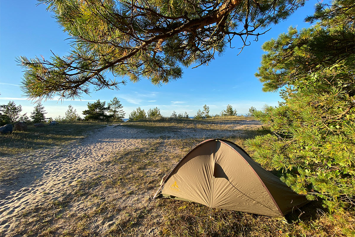 2022 Estland: Hiiumaa: Halbinsel Kõpu: Palli Camping (Foto: Andreas Kuhrt)